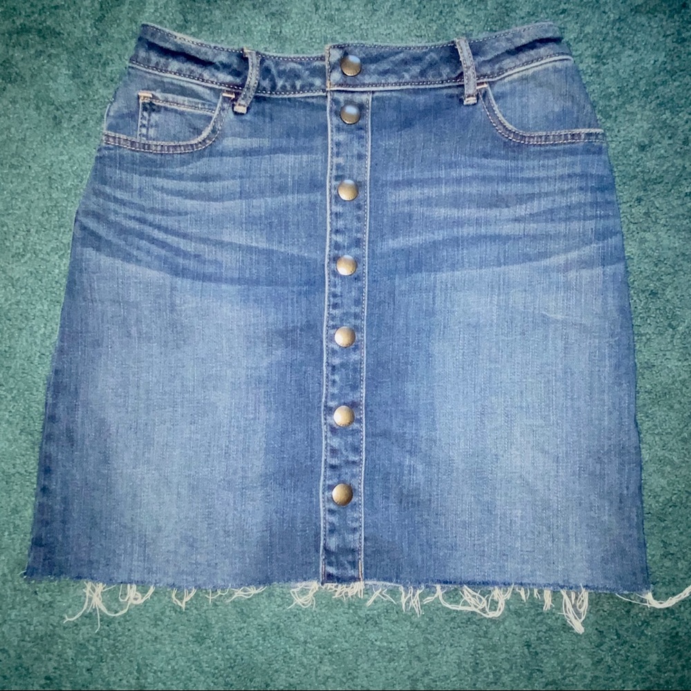 Abercrombie & Fitch Jean Skirt